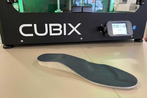 3D-gedruckte Einlage